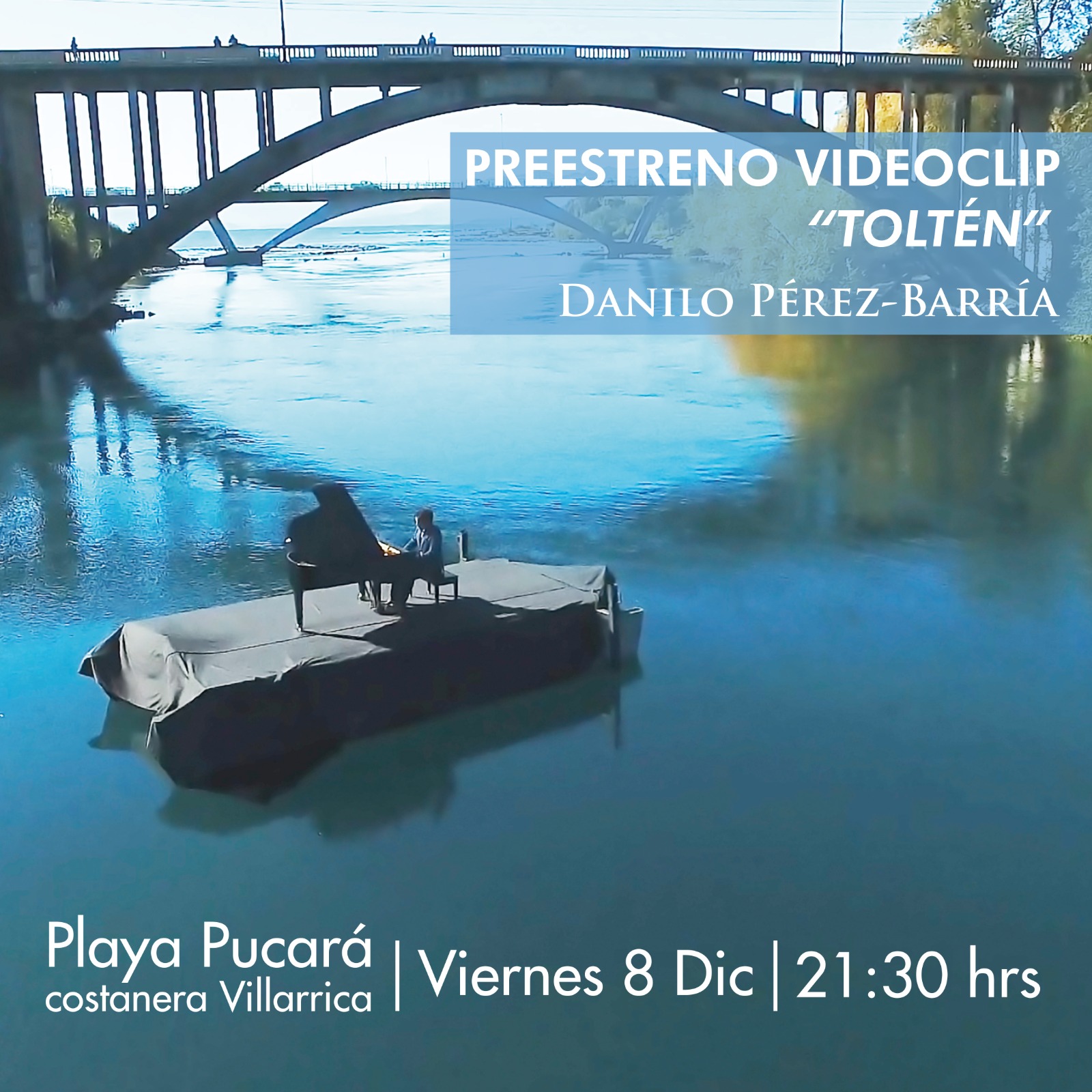 Comunicado Preestreno Videoclip Tolten & nuevo concierto flotante