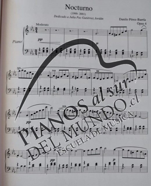 Partitura impresa Nocturno op.4